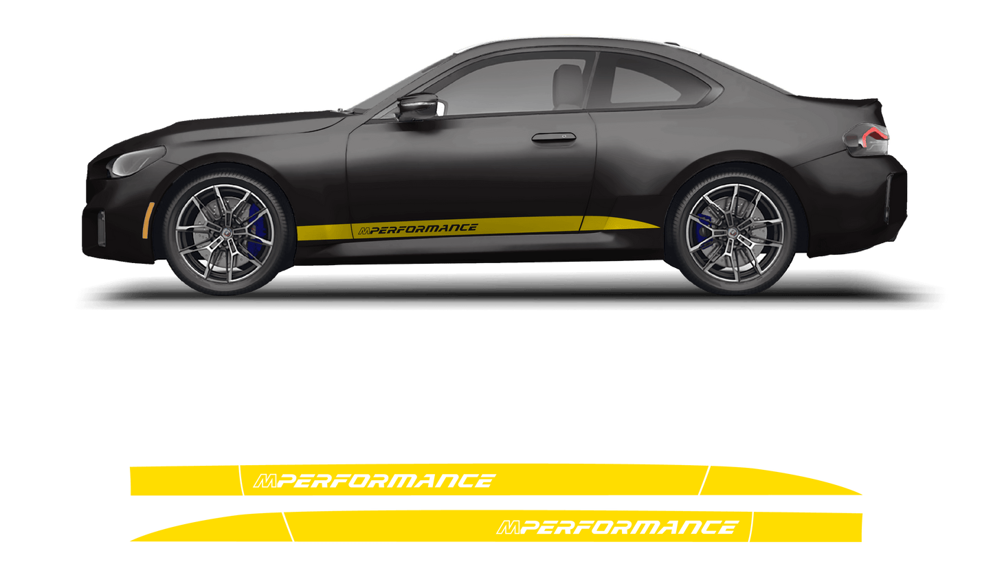 BMW M Performance Side Accent - sku-50951445184644-sku-50951445217412-sku-50951445250180-sku-50951445282948-sku-50951445315716-  DRIVEN - 4