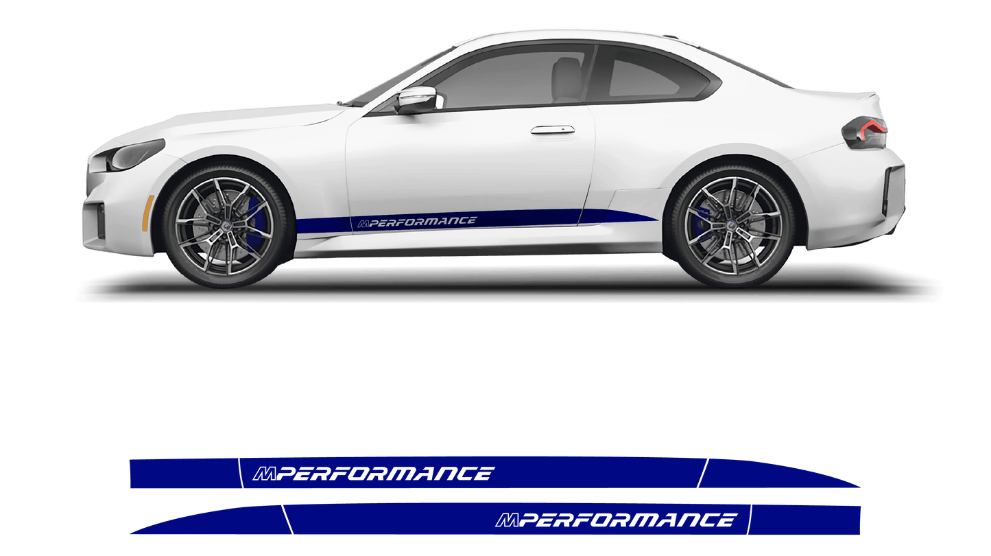 BMW M Performance Side Accent - sku-50951445184644-sku-50951445217412-sku-50951445250180-sku-50951445282948-sku-50951445315716-  DRIVEN - 6