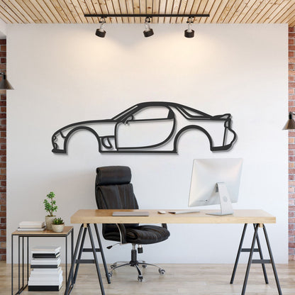 RX-7 Metal Car Wall Art - MT0248 - MT0248B49L-MT0248B69L-MT0248B80L-MT0248B99L-MT0248B120L-  DRIVEN - 1