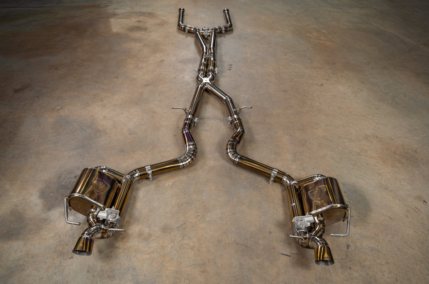 Mercedes AMG GT63 Valved Sport Exhaust System - MER.X290.GT63.VSES.TI-MER.X290.GT63.VSES.FF.TI-  DRIVEN - 2