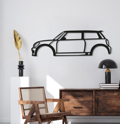 Cooper S Metal Car Wall Art  - MT0913 - MT0913B49L-MT0913B69L-MT0913B80L-MT0913B99L-MT0913B120L-  DRIVEN - 2