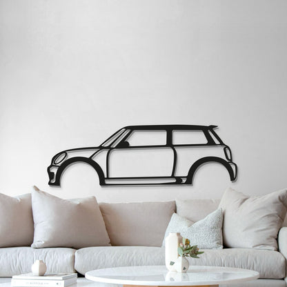 Cooper S Metal Car Wall Art  - MT0913 - MT0913B49L-MT0913B69L-MT0913B80L-MT0913B99L-MT0913B120L-  DRIVEN - 5
