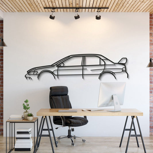 Evo IX Classic Metal Car Wall Art - MT0965 - MT0965B49L-MT0965B69L-MT0965B80L-MT0965B99L-MT0965B120L-  DRIVEN - 1