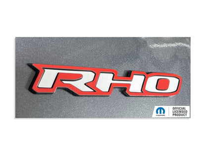 RHO Tailgate Emblem Overlay Decal - 2025-20206 Ram 1500 RHO - sku-46951941832891-  DRIVEN - 1