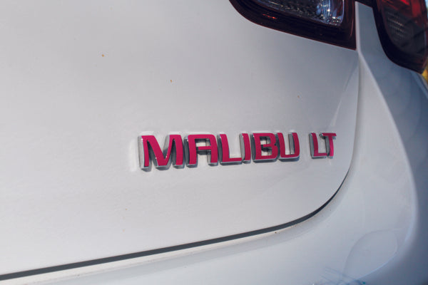MALIBU Emblem Overlay Decal - 2013-2015 Malibu - Malibu-B 2013-01-Malibu-B 2013-02-Malibu-B 2013-03-Malibu-B 2013-04-Malibu-B 2013-05-  DRIVEN - 4