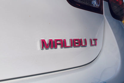 MALIBU Emblem Overlay Decal - 2013-2015 Malibu - Malibu-B 2013-01-Malibu-B 2013-02-Malibu-B 2013-03-Malibu-B 2013-04-Malibu-B 2013-05-  DRIVEN - 4