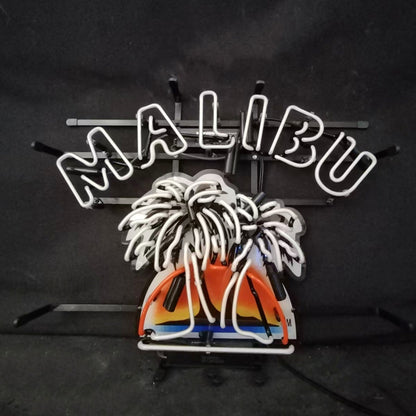Malibu Beer Palm Tree Neon Signs - MEX057B-  DRIVEN - 3
