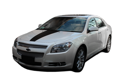 Center Hood Stripe Graphic Decal - Malibu 08-12 - -11--12--13--15--16-  DRIVEN - 1