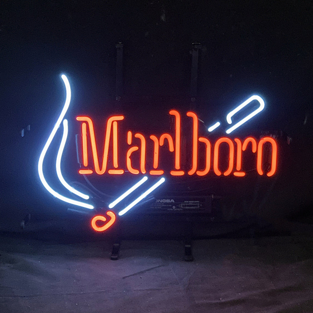Marlboro Design Real Glass Hand Bent Neon Signs Light - MEX250-  DRIVEN - 3