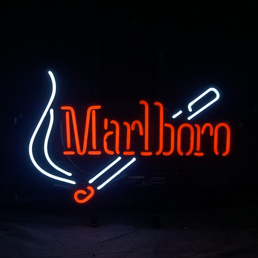 Marlboro Design Real Glass Hand Bent Neon Signs Light - MEX250-  DRIVEN - 2