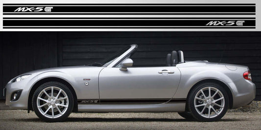 Miata MX-5 GT NA NB NC Door Stripe Decal Graphic - sku-50952429076612-sku-50952429109380-sku-50952429142148-sku-50952429174916-sku-50952429207684-  DRIVEN - 1
