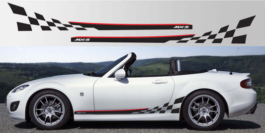 Miata MX-5 NC Two Tone Side Decals - sku-50952423014532-sku-50952423047300-sku-50952423080068-sku-50952423112836-sku-50952423145604-  DRIVEN - 1