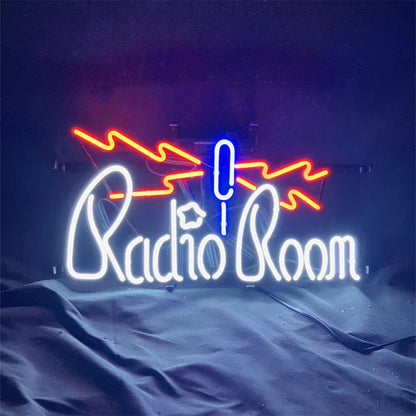 Microphone Radio Room Neon Light Sign - MEX118-  DRIVEN - 3