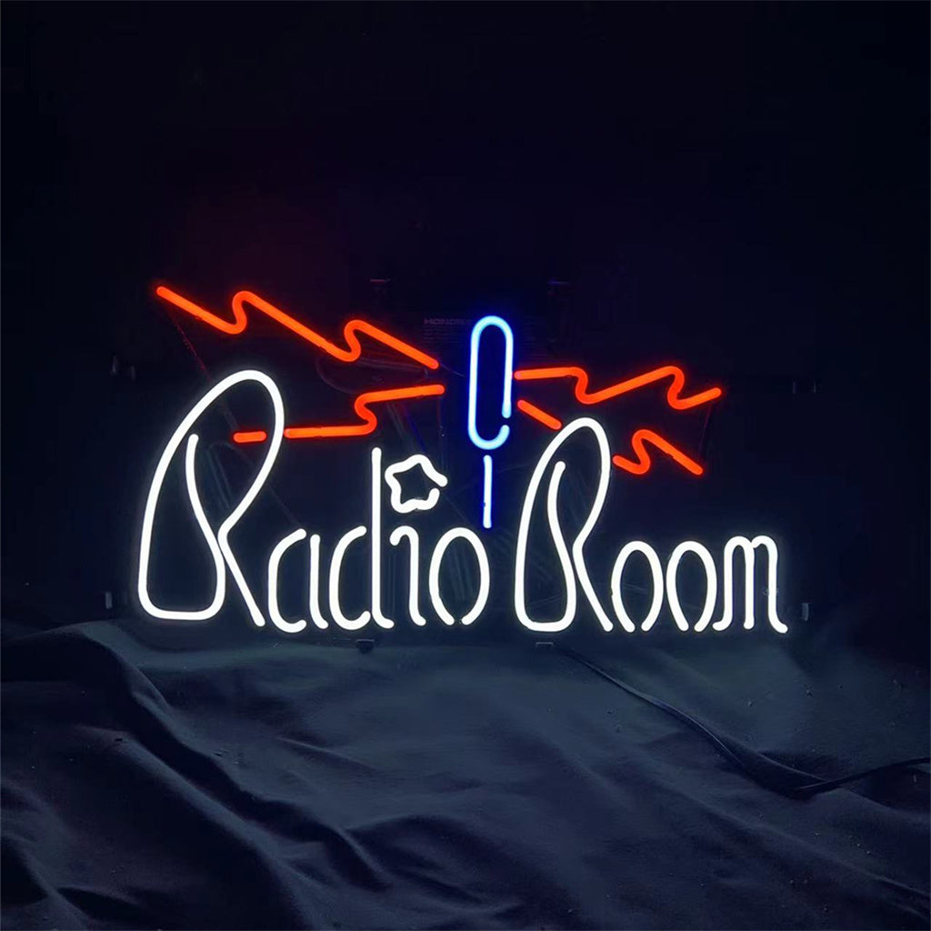 Microphone Radio Room Neon Light Sign - MEX118-  DRIVEN - 2