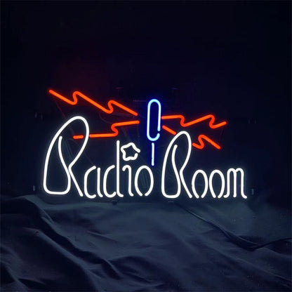 Microphone Radio Room Neon Light Sign - MEX118-  DRIVEN - 2