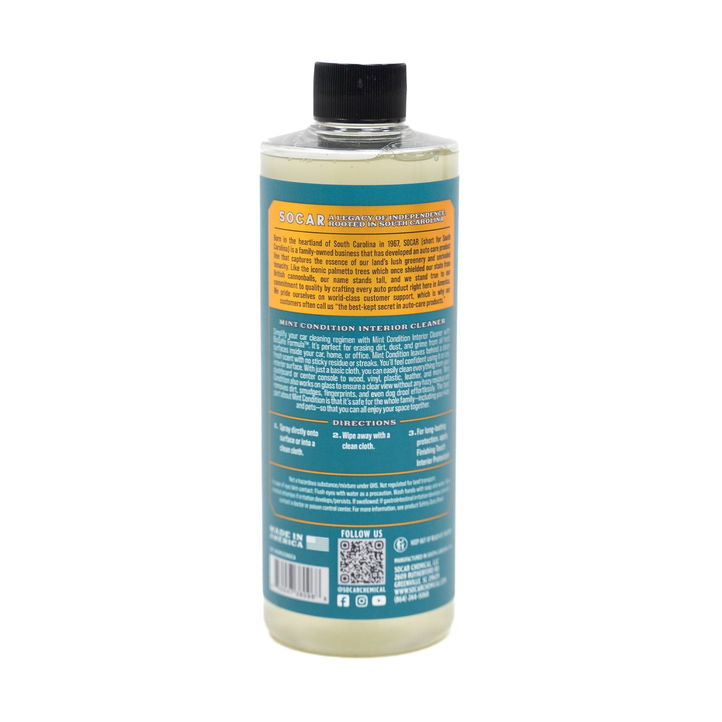 Mint Condition Interior Cleaner with BioSafe Formula™ - PACMCIC016SCA-sku-46302771085531-sku-46302771118299-sku-46302771151067-sku-46302771183835-  DRIVEN - 8