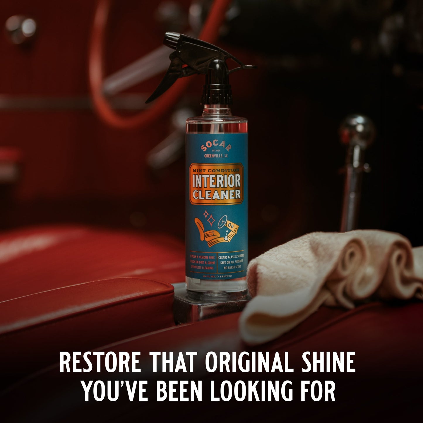 Mint Condition Interior Cleaner with BioSafe Formula™ - PACMCIC016SCA-sku-46302771085531-sku-46302771118299-sku-46302771151067-sku-46302771183835-  DRIVEN - 3