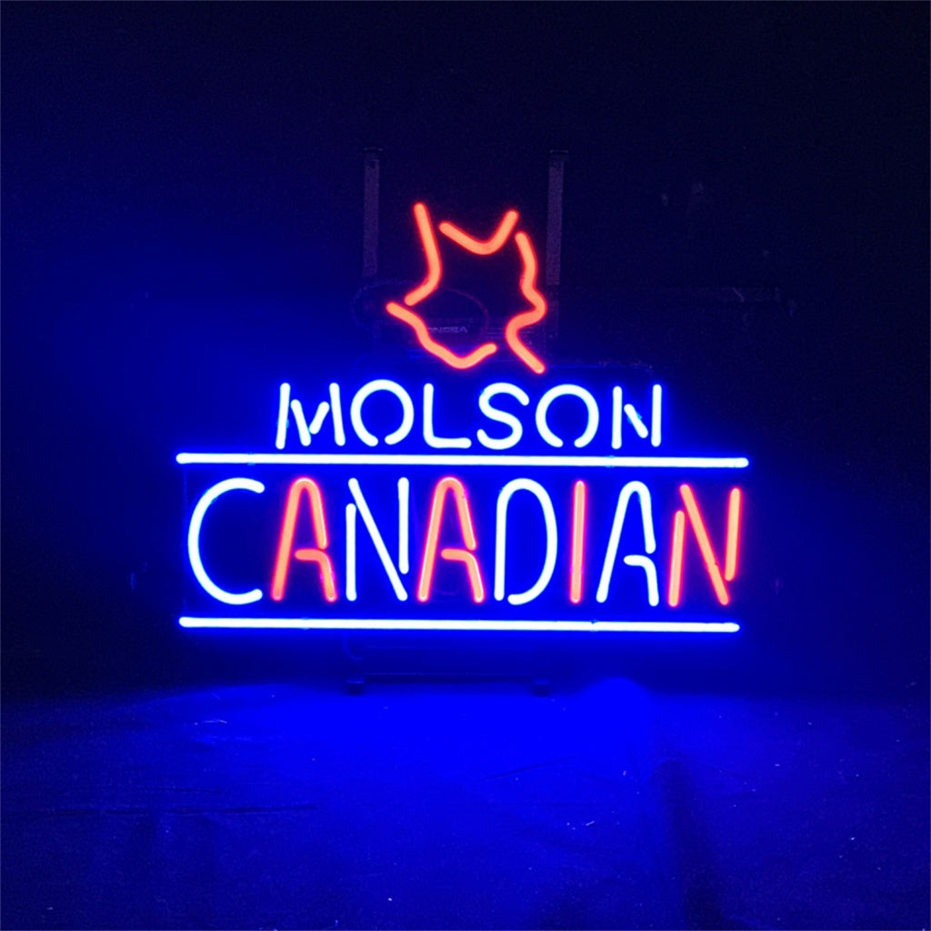 Molson Canadian Lager Neon Signs - ME408-  DRIVEN - 1