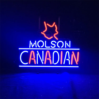 Molson Canadian Lager Neon Signs - ME408-  DRIVEN - 1
