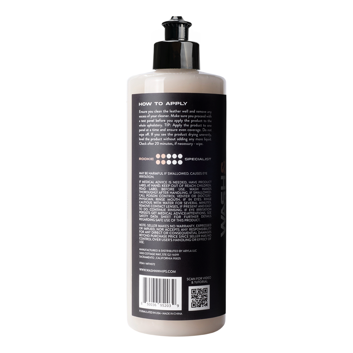 WASH&WHIPS | Monza Leather Coating & Conditioner - MFH072-MFH072-1G-  DRIVEN - 3
