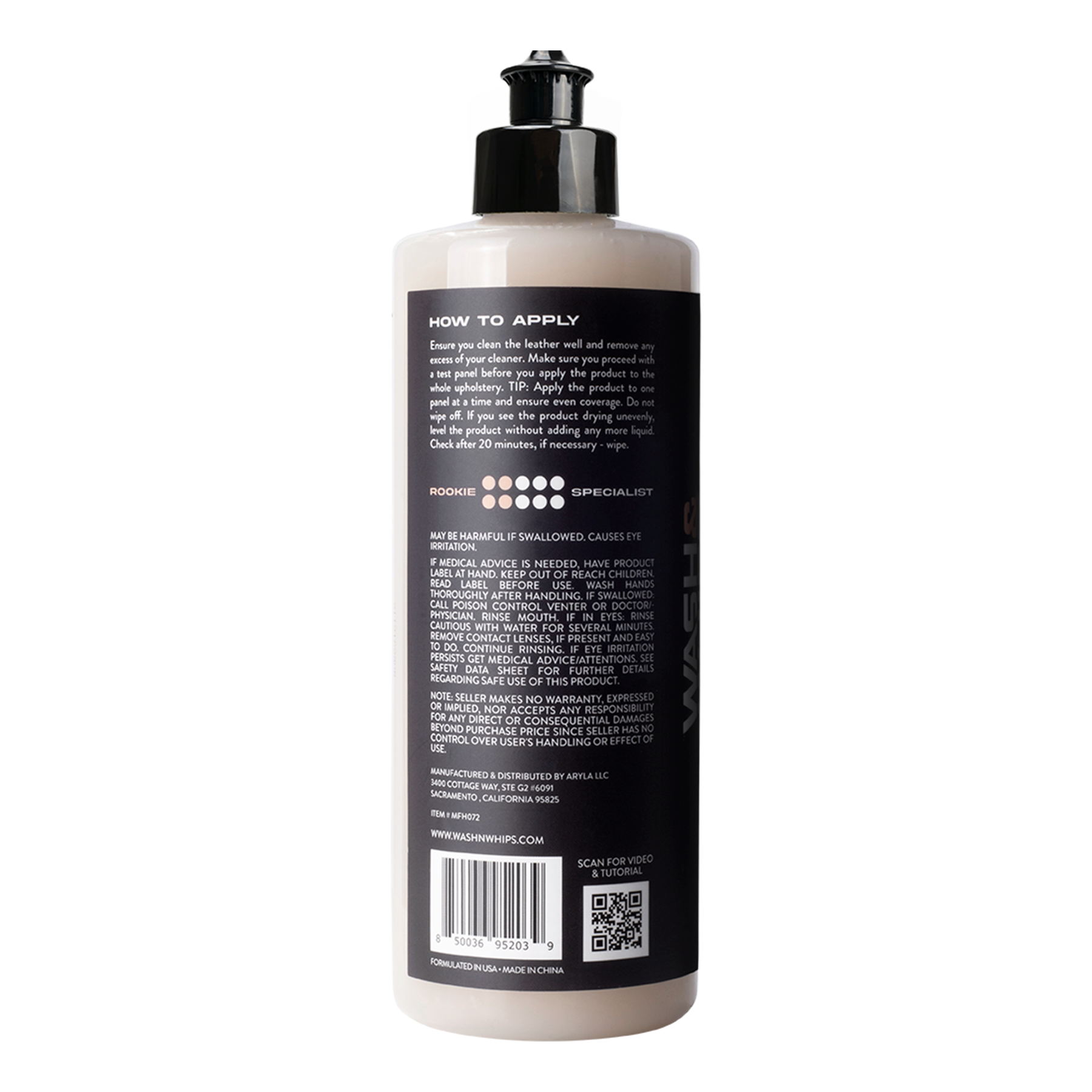 WASH&WHIPS | Monza Leather Coating & Conditioner - MFH072-MFH072-1G-  DRIVEN - 3