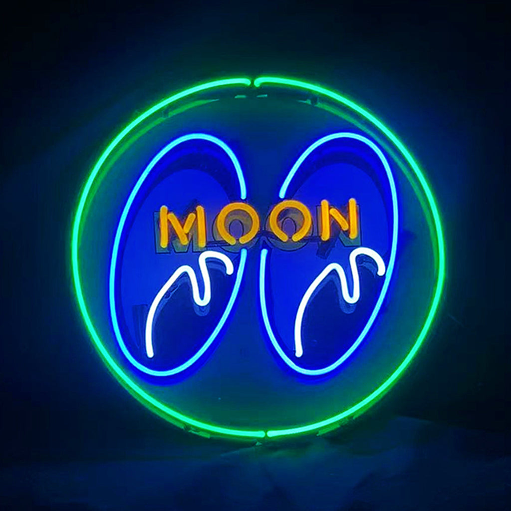 Moon Eyes Neon Signs Green - MEX404-  DRIVEN - 2