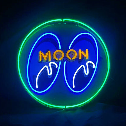 Moon Eyes Neon Signs Green - MEX404-  DRIVEN - 2
