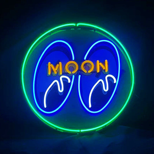 Moon Eyes Neon Signs Green - MEX404-  DRIVEN - 2