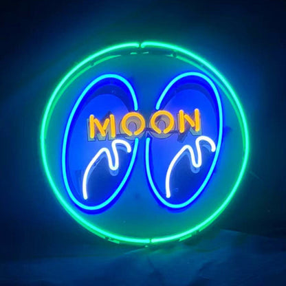 Moon Eyes Neon Signs Green - MEX404-  DRIVEN - 3