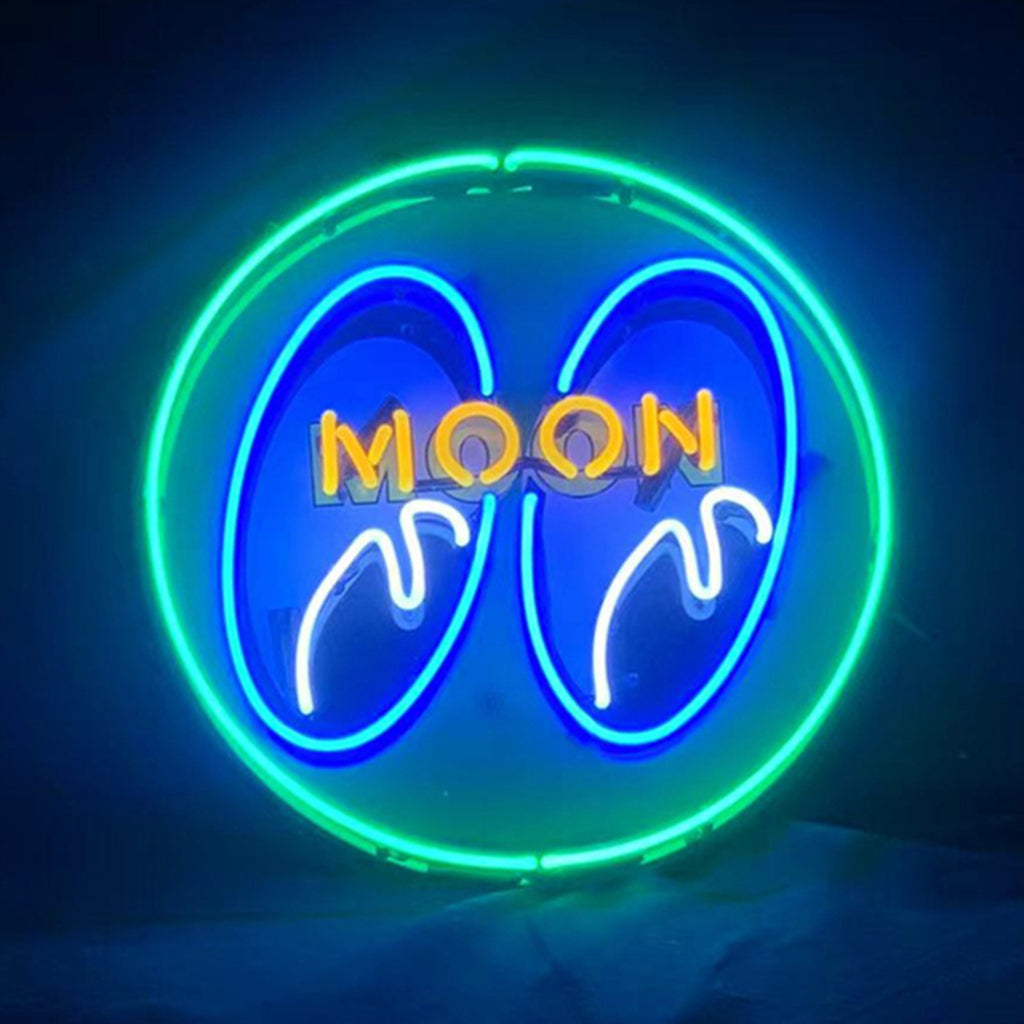 Moon Eyes Neon Signs Green - MEX404-  DRIVEN - 1
