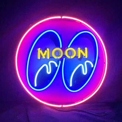 Moon Eyes Neon Signs Pink - MEX402-  DRIVEN - 3
