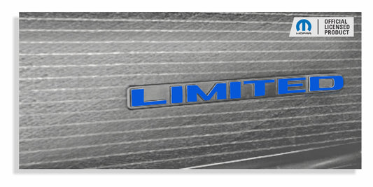LIMITED Glove Box Overlay Decal  - 2019 2020 2021 2022 2024 Ram Limited - sku-44542982422715-sku-44542982455483-sku-44542982488251-sku-44542982521019-sku-44542982553787-  DRIVEN - 1