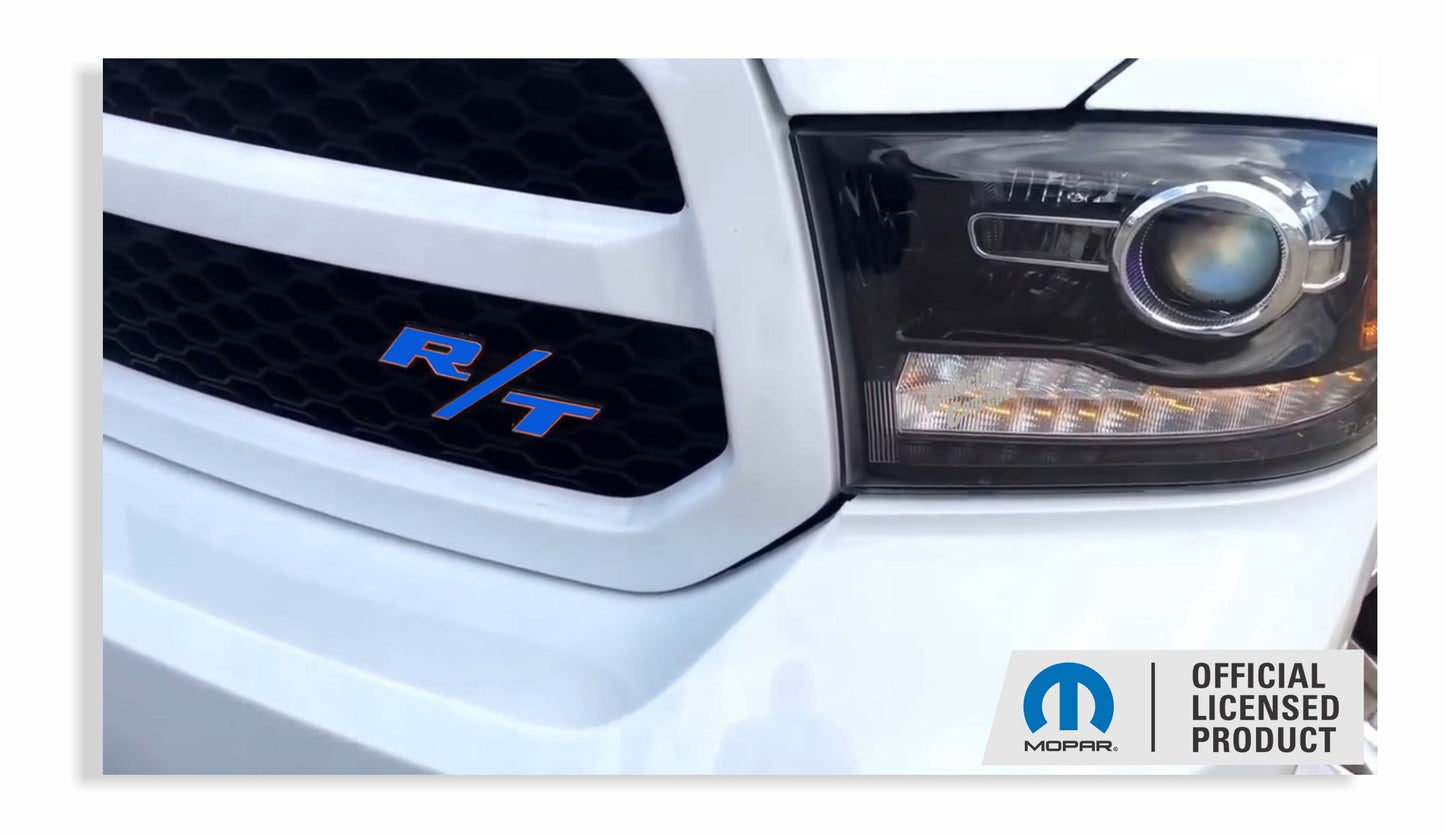 R/T Grille Emblem Inlay Decals  - 2009-2017 Ram R/T - Ram:RT-G-01-Ram:RT-G-03-Ram:RT-G-02-Ram:RT-G-04-Ram:RT-G-05-  DRIVEN - 1