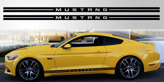 Mustang Double Stripe Vinyl Decal - sku-50952408203396-sku-50952408236164-sku-50952408268932-sku-50952408301700-sku-50952408334468-  DRIVEN - 1