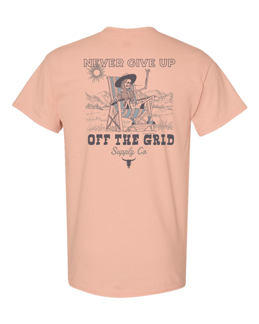 Never Give Up Tee - OMKS125103DYRS01-OMKS125103DYRS02-OMKS125103DYRS03-OMKS125103DYRS04-OMKS125103DYRS05-  DRIVEN - 1