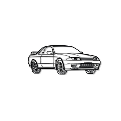 GT-R R32 Perspective Metal Car Wall Art - MT0456 - MT0456B69L-MT0456B80L-MT0456B99L-MT0456B115L-MT0456B140L-  DRIVEN - 8