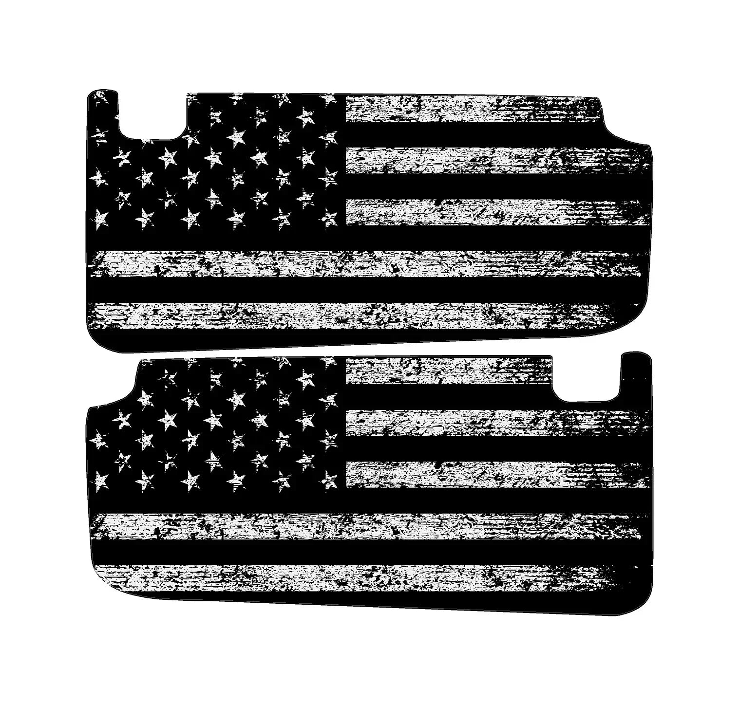 Freedom Series Sun Visor Overlays (Printed Series) - 2024+ Ranger Raptor (with Homelink) - 24RGRVISORFULLFREE-RWBHL-24RGRVISORFULLFREE-BWHL-24RGRVISORFULLFREE-TBLHL-24RGRVISORFULLFREE-TRLHL-24RGRVISORFULLFREE-TGLHL-  DRIVEN - 5