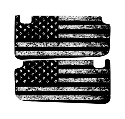 Freedom Series Sun Visor Overlays (Printed Series) - 2024+ Ranger Raptor (with Homelink) - 24RGRVISORFULLFREE-RWBHL-24RGRVISORFULLFREE-BWHL-24RGRVISORFULLFREE-TBLHL-24RGRVISORFULLFREE-TRLHL-24RGRVISORFULLFREE-TGLHL-  DRIVEN - 5