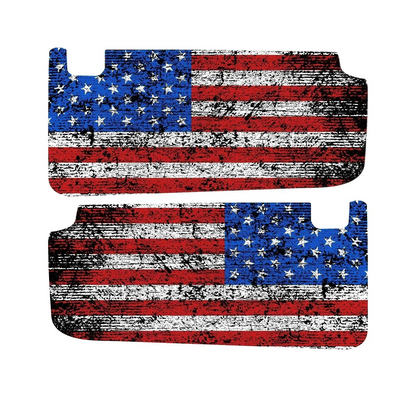 Freedom Series Sun Visor Overlays (Printed Series) - 2024+ Ranger Raptor (with Homelink) - 24RGRVISORFULLFREE-RWBHL-24RGRVISORFULLFREE-BWHL-24RGRVISORFULLFREE-TBLHL-24RGRVISORFULLFREE-TRLHL-24RGRVISORFULLFREE-TGLHL-  DRIVEN - 6