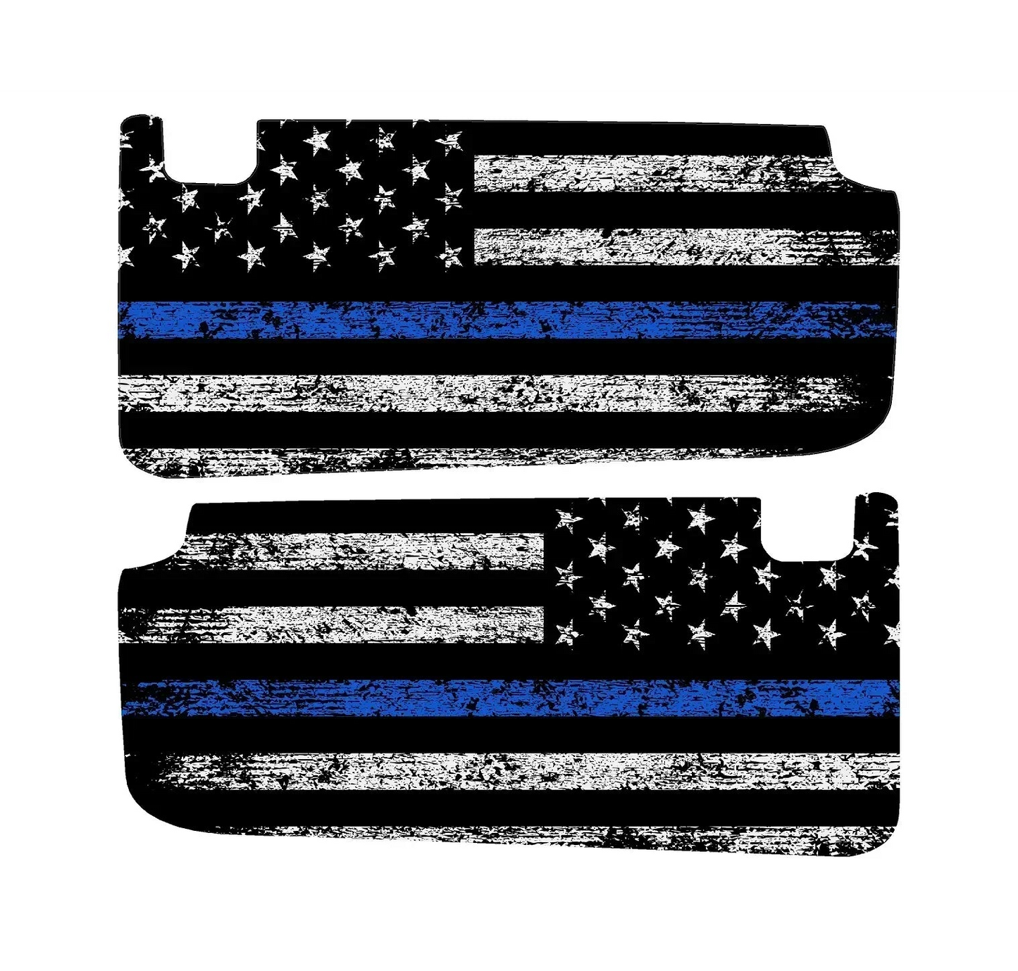 Freedom Series Sun Visor Overlays - 2018+ Wrangler JL / Gladiator JT - JLVISORFULLFREE-RWBNHL-JLVISORFULLFREE-RWBHL-JLVISORFULLFREE-BWNHL-JLVISORFULLFREE-BWHL-JLVISORFULLFREE-TBLNHL-  DRIVEN - 14