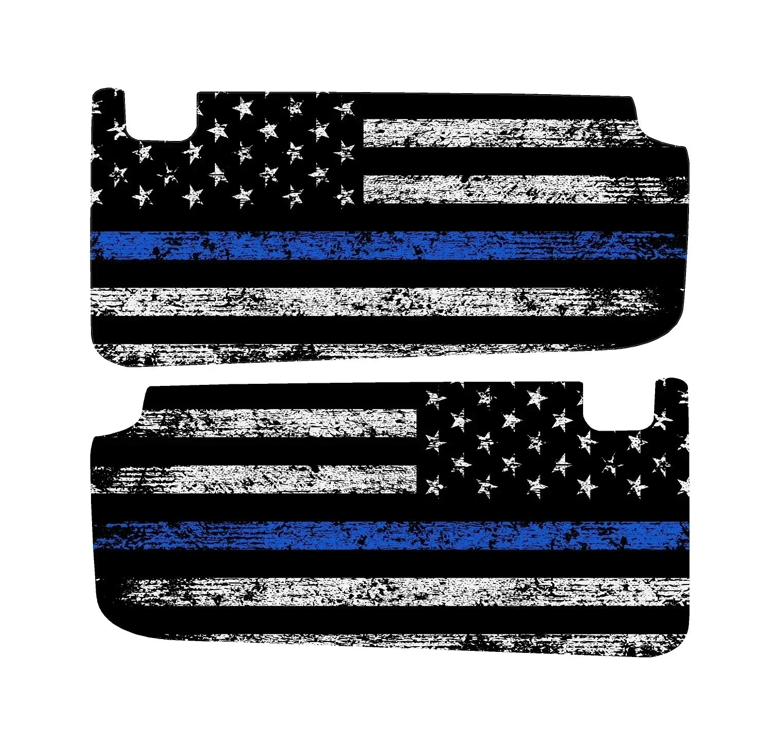 Freedom Series Sun Visor Overlays - 2018+ Wrangler JL / Gladiator JT - JLVISORFULLFREE-RWBNHL-JLVISORFULLFREE-RWBHL-JLVISORFULLFREE-BWNHL-JLVISORFULLFREE-BWHL-JLVISORFULLFREE-TBLNHL-  DRIVEN - 14