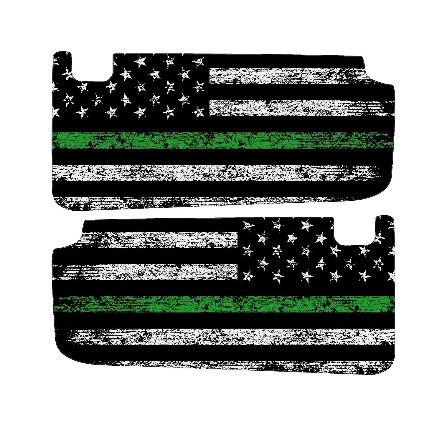 Freedom Series Sun Visor Overlays (Printed Series) - 2024+ Ranger Raptor (with Homelink) - 24RGRVISORFULLFREE-RWBHL-24RGRVISORFULLFREE-BWHL-24RGRVISORFULLFREE-TBLHL-24RGRVISORFULLFREE-TRLHL-24RGRVISORFULLFREE-TGLHL-  DRIVEN - 8