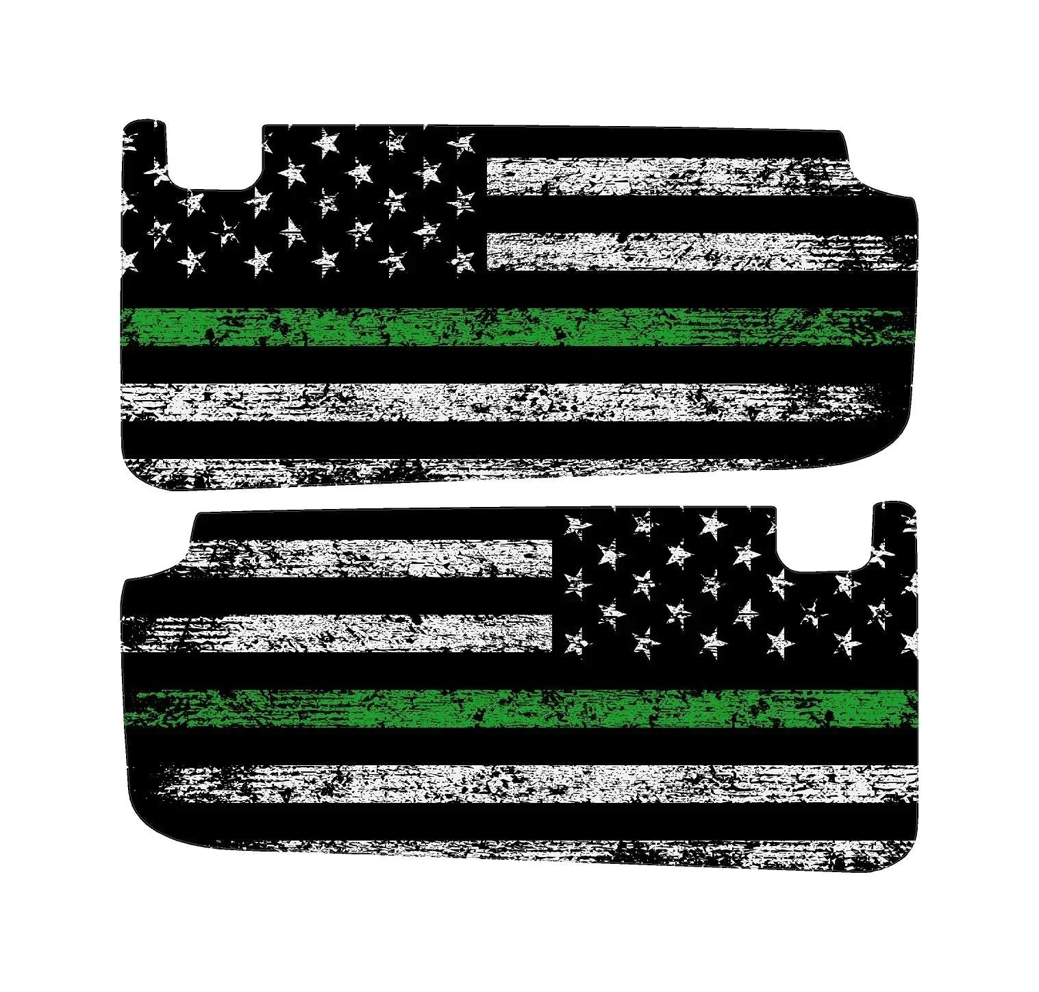 Freedom Series Sun Visor Overlays (Printed Series) - 2021+ Bronco - 21BRNVISORFULLFREE-BWNHL-21BRNVISORFULLFREE-BWHL-21BRNVISORFULLFREE-TBLNHL-21BRNVISORFULLFREE-TBLHL-21BRNVISORFULLFREE-TRLNHL-  DRIVEN - 15