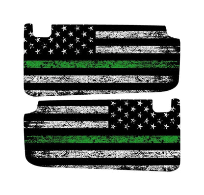 Freedom Series Sun Visor Overlays (Printed Series) - 2021+ Bronco - 21BRNVISORFULLFREE-BWNHL-21BRNVISORFULLFREE-BWHL-21BRNVISORFULLFREE-TBLNHL-21BRNVISORFULLFREE-TBLHL-21BRNVISORFULLFREE-TRLNHL-  DRIVEN - 15