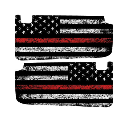 Freedom Series Sun Visor Overlays (Printed Series) - 2021+ Bronco - 21BRNVISORFULLFREE-BWNHL-21BRNVISORFULLFREE-BWHL-21BRNVISORFULLFREE-TBLNHL-21BRNVISORFULLFREE-TBLHL-21BRNVISORFULLFREE-TRLNHL-  DRIVEN - 16