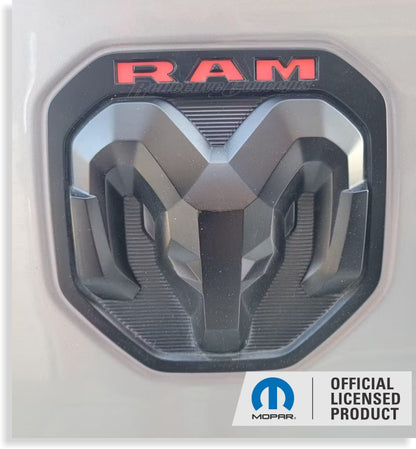 RAM Rear Emblem Inlay Decal - 2019-2024 Ram - Ram19:RAM-Medallion-01-Ram19:RAM-Medallion-03-Ram19:RAM-Medallion-02-Ram19:RAM-Medallion-04-Ram19:RAM-Medallion-05-  DRIVEN - 7