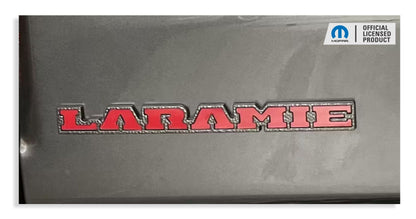 LARAMIE Tailgate Emblem Inlay Decal - 2019-2026 Ram Laramie 2500 3500 - sku-44268745130171-sku-44268745162939-sku-44268745195707-sku-44268745228475-sku-44268745261243-  DRIVEN - 5