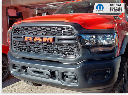 RAM Grille Emblem Overlay Decal   - 2019-2024 Ram 2500 3500 - Ram19:2500:Ram-F-01-Ram19:2500:Ram-F-03-Ram19:2500:Ram-F-02-Ram19:2500:Ram-F-04-Ram19:2500:Ram-F-05-  DRIVEN - 4