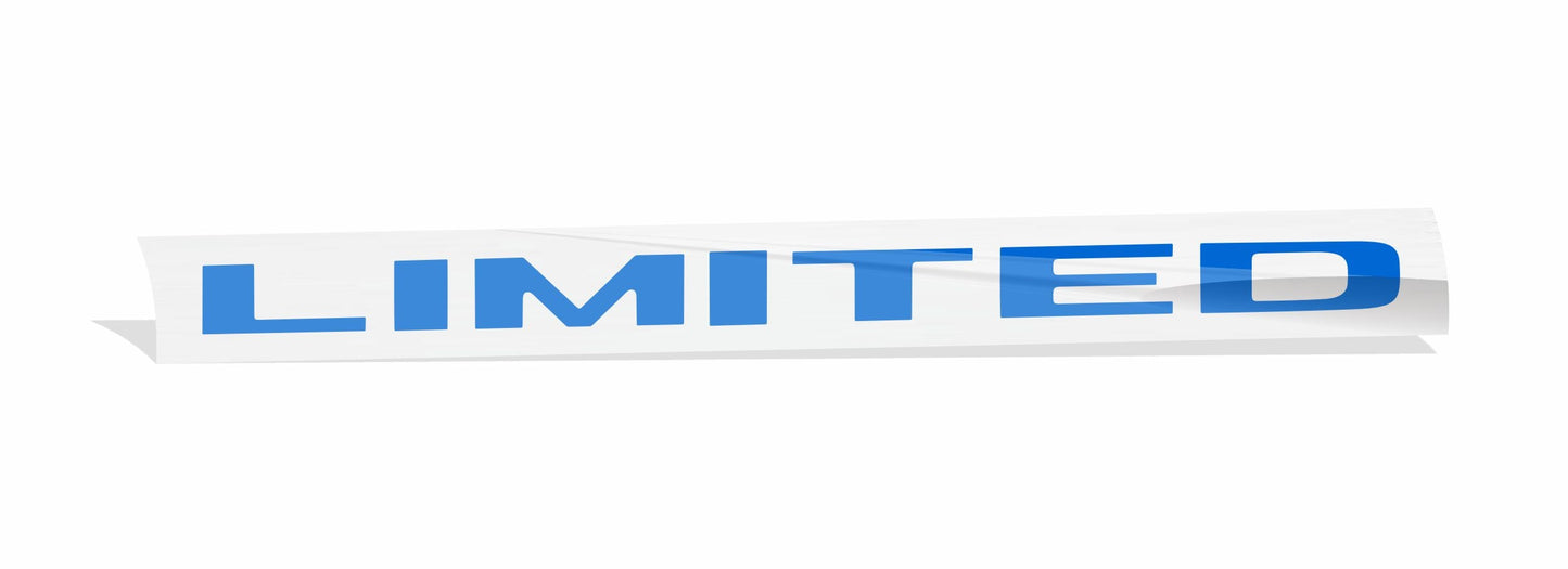LIMITED Glove Box Overlay Decal  - 2019 2020 2021 2022 2024 Ram Limited - sku-44542982422715-sku-44542982455483-sku-44542982488251-sku-44542982521019-sku-44542982553787-  DRIVEN - 2