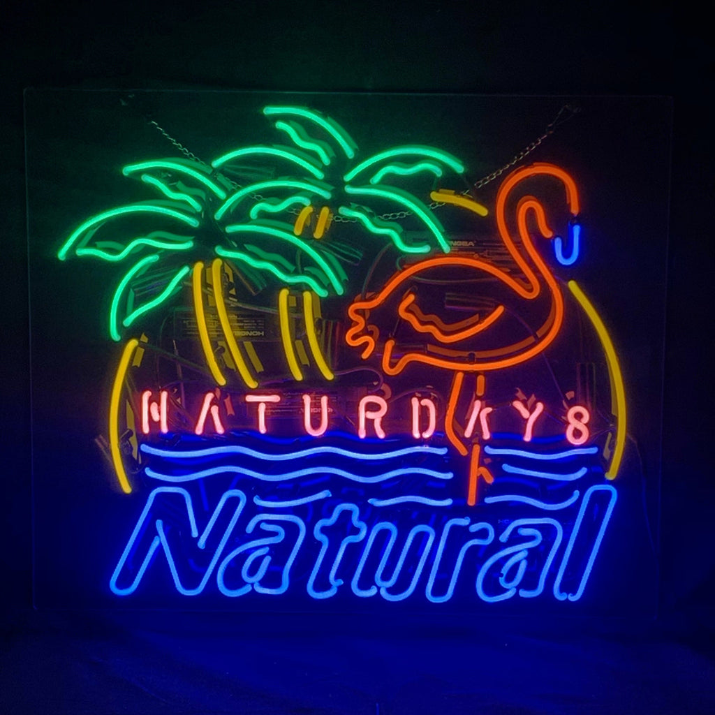 Natural Days Flaminigo Palm Tree Neon_Signs - ME224-  DRIVEN - 2